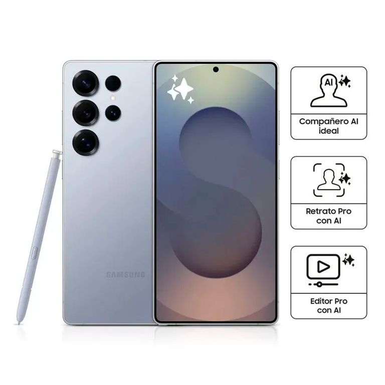 Celular Galaxy S25 Ultra 512GB 12GB Titanium Silverblue