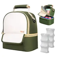 DAUER - Cooler Bag De Leche Bolso Conservador Termico+2 PortaHielo V