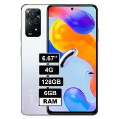 XIAOMI - REDMI NOTE 11 PRO 4G 128GB 6GB - BLANCO