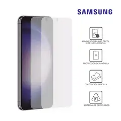 SAMSUNG - Protector De Pantalla Para Galaxy S23 Transparente Ef-Us911Ctegww