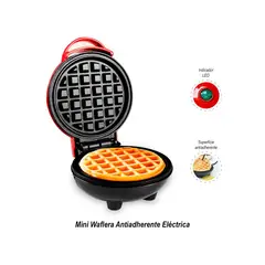 GENERICO - Mini Waflera Antiadherente Eléctrica