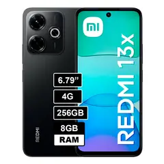 XIAOMI - Celular Redmi 13X 256GB 8GB RAM - Negro