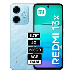 XIAOMI - Celular Redmi 13X 256GB 8GB RAM - Azul