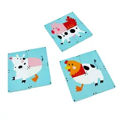 IMANIX - Set de piezas baby modelo granja 12 piezas