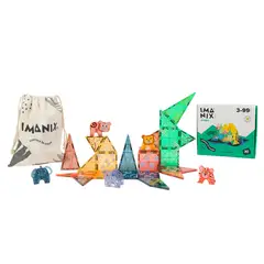 IMANIX - Set magnético jungla 30 piezas