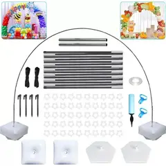 U BUY - Base Estructura Para Arco De Globos Completo 27 X 3 Metros