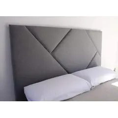 GENERICO - Cabecera Geometric King - Gris