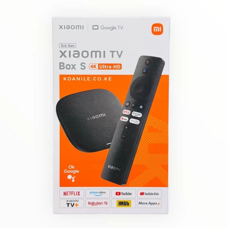 Mi TV Box S 4K de Tercera Generación 3ra Gen