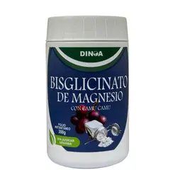 DINOA - Bisglicinato de Magnesio 300g - Descanso reparador -Relajación