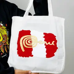 GENERICO - Bolso de tela Motivo Peru