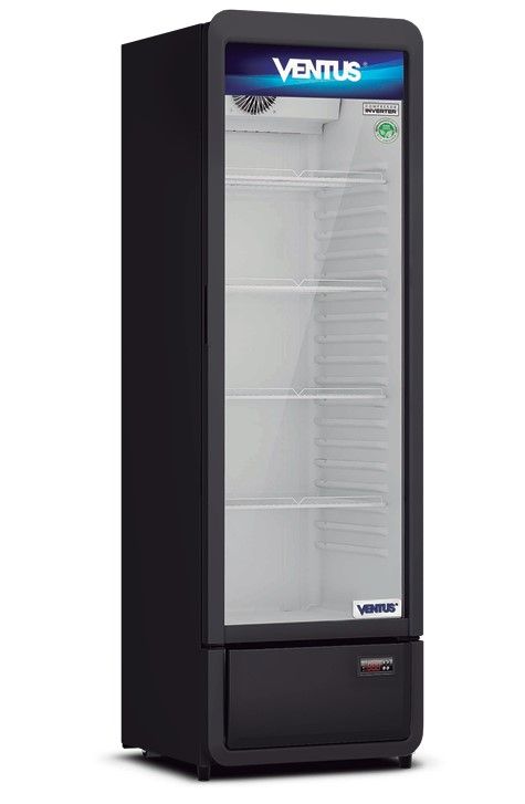 Visicooler Inverter Negro 280 Litros (interior blanco) V-280 INV -VENTUS