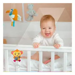 RYBIU IMPORT - Pack4 Maraca Recreativa para Infantes en Mono Marron