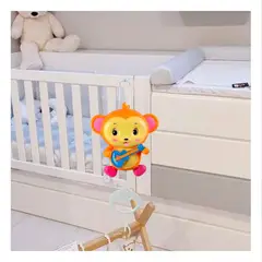 RYBIU IMPORT - Pack4 Maraca Musical en Mono Marron Y+Papel de Regalo