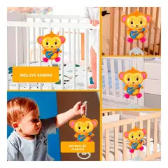 RYBIU IMPORT - Pack6 Maraca Recreativa en Mono Marron Y+Regalo Agendita