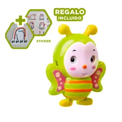 RYBIU IMPORT - Pack12 Maraca para Infantes Abeja Verde Y+Regalo Stickers