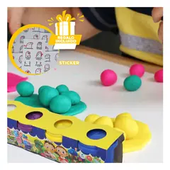 GENERICO - Set de Masilla para Infantes en Multicolor Y+Regalo Stickers