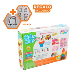 GENERICO - Pack12 Pupitre Para Hacer Dulces Multicolo Y+Regalo Stickers