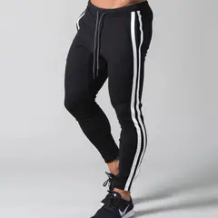 DENISASAA - Pantalones Largos Fitness para Hombre Ajustado para Running y Ocio
