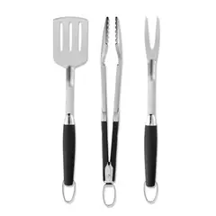 TIOZONEY - 3 pzas Juego de utensilios para barbacoa