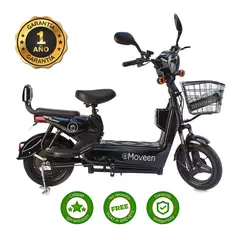 MOVEEN - BICIMOTO ELECTRICA MED URBAN 1 NEGRO