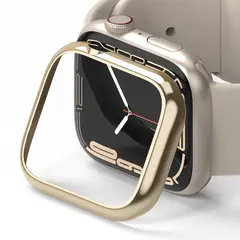 RINGKE - Case Bezel Styling Apple Watch 41MM Series 9 8 7 Oro