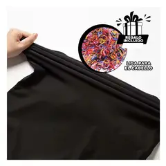 GENERICO - Polo Sudadero Deportivo para Gym en Negro Y+Ligas de Regalo