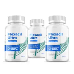 GENERICO - Flexacil Ultra Pack 3 Fracos Suplemento Natural