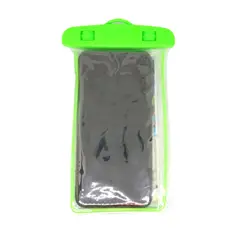 GENERICO - Funda Bolsa Protectora De Agua Para Celular Verde