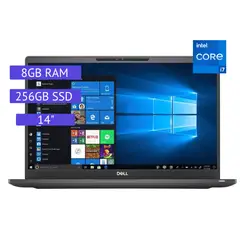 DELL - Laptop Reacondicionada Latitude 7400 i7/8va-8GB RAM-256SSD