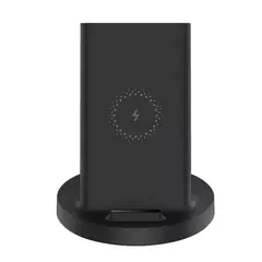 XIAOMI - Cargador inalámbrico Vertical 20W Max Qi Negro