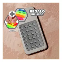GENERICO - Estabilizador Portatil en Tono Plomo Y+Post-it Adhesivos