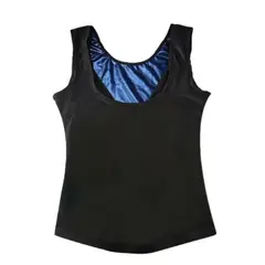 GENERICO - Chaleco Termico para Gimnasio para Dama Con Cierre M Negro