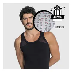 GENERICO - Pack12 Polo Sudadero Elegante en LXL Negro Y+Regalo Stickers