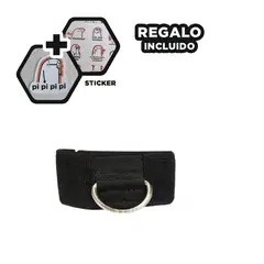 GENERICO - Correa de Potencia para Gym en Tono Negro Y+Regalo Stickers