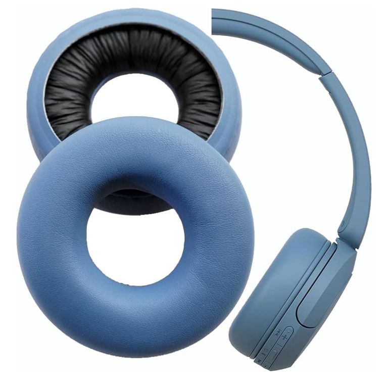 Almohadillas para Audifonos Sony Ch-520 Ch-510 AzulClaro