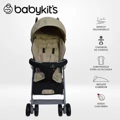 BABY KITS - Coche Bastón Clap Beige