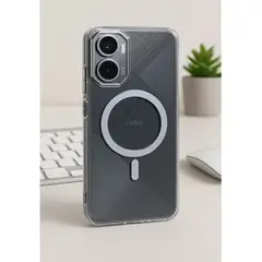 GENERICO - Case Funda Nubia Neo 2 - 5g - Transparente Con Magsafe