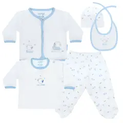 KUKULI - AJUAR PEQUEÑITO UNISEX 5 PIEZAS 2483
