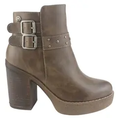 CHALADA - BOTIN 1-ELLA-17 TAUPE MUJER 35