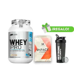 UNIVERSE NUTRITION - PROTEÍNA WHEY PRO 1 KG VAINILLA + CREATINA MYPROTEIN 250G + SHAKER