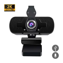 S&T - Cámara Webcam ST W11 Full-HD 2K Micrófono USB-20
