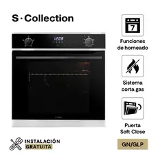 SOLE - Horno Empotrable Full Touch S-Collection a Gas 70L SOLHO018