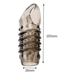 GENERICO - Fundas para Pene Engrosamiento y Alargamiento para un Placer Intenso