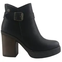CHALADA - Botin Mujer Negro Casual Ella-15