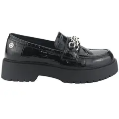 CHALADA - Mocasin Mujer Negro Casual Lenin-1