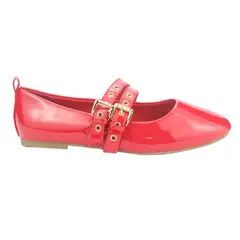 CHALADA - Ballerina Mujer Rojo Casual Miu-3