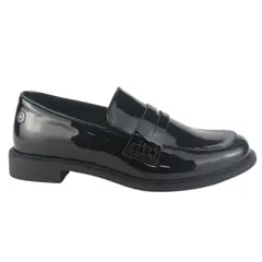 CHALADA - Mocasin Mujer Negro Casual Mocca-2