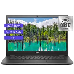DELL - Laptop Reacondicionada Latitude 3410 - 14" - Core i7 10ma Gen - 16GB RAM - 512GB SSD
