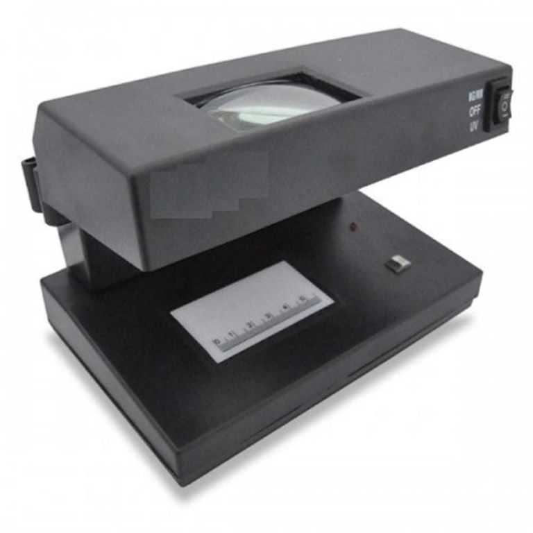 Detector De Billetes Falsos Uv+magnetico Ideal Dólar