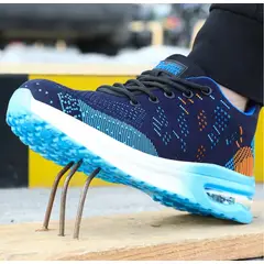 GENERICO - ZAPATO DE SEGURIDAD PUNTA DE ACERO hombre